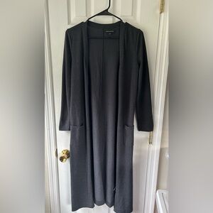 Banana Republic Grey Long Cardigan